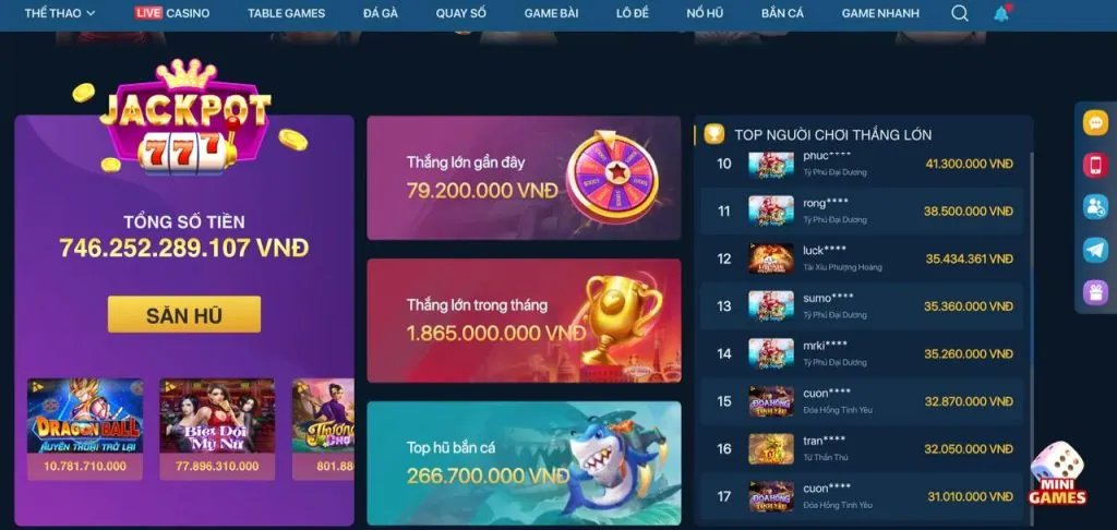 Khuyến mãi casino và nổ hũ Jun88